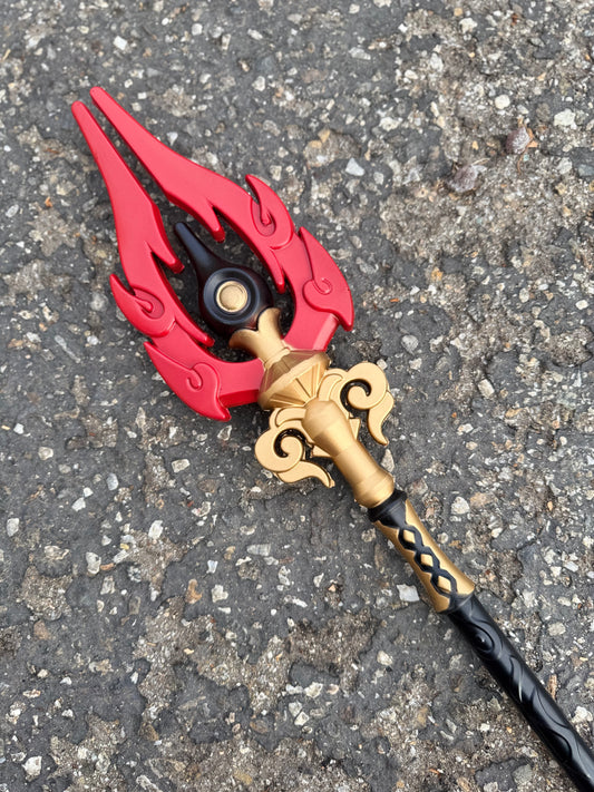 Crimson Flame Staff