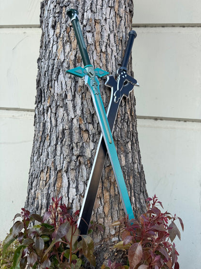 Dual Swords of the Black Knight – Foam Replica for Cosplay & Display